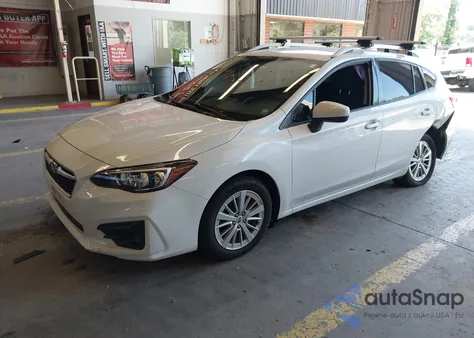 2017 Subaru Impreza 2.0I Premium from USA, damaged, VIN 4S3GTAD63H3722518